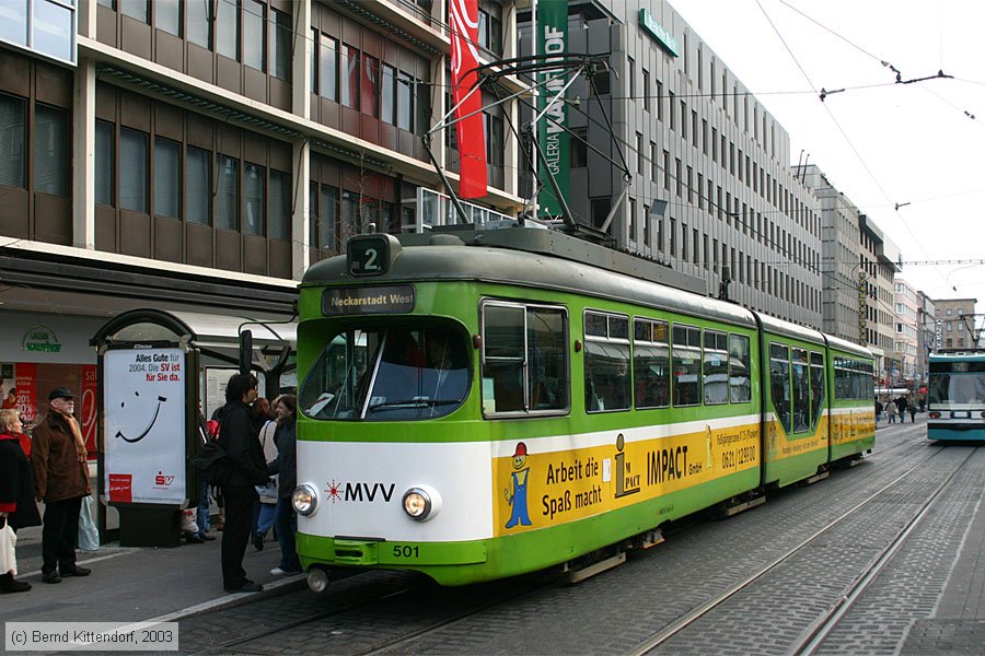 Straßenbahn Mannheim - 501
/ Bild: mvg501_e0001246.jpg