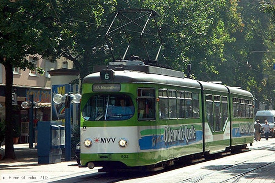 Straßenbahn Mannheim - 502
/ Bild: mvg502_10902.jpg