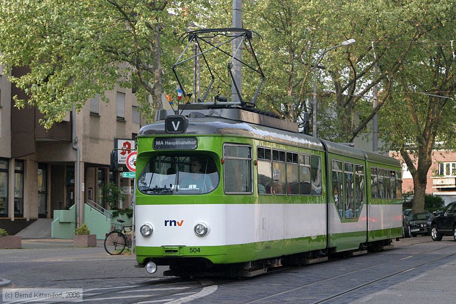Straßenbahn Mannheim - 504
/ Bild: mvg504_bk0605090186.jpg