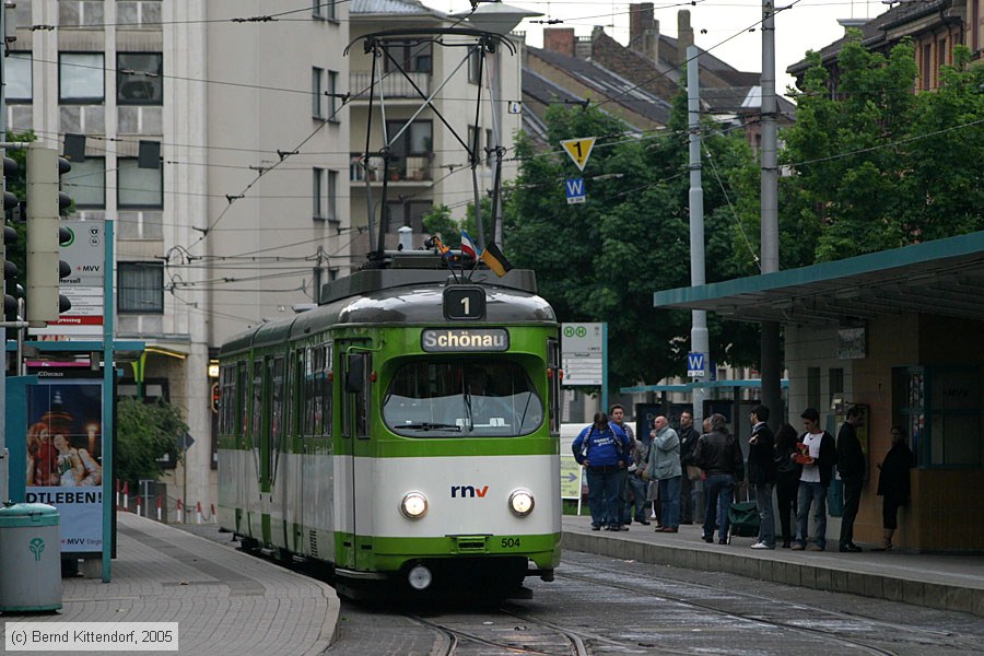 Straßenbahn Mannheim - 504
/ Bild: mvg504_e0018064.jpg