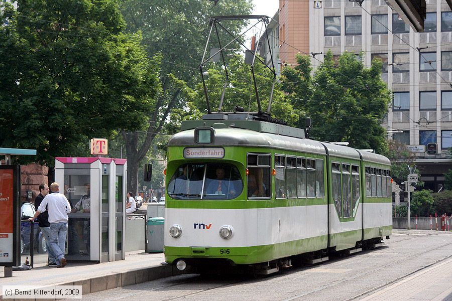 Straßenbahn Mannheim - 505
/ Bild: mvg505_bk0905220038.jpg