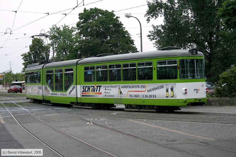 Straßenbahn Mannheim - 505
/ Bild: mvg505_e0022862.jpg