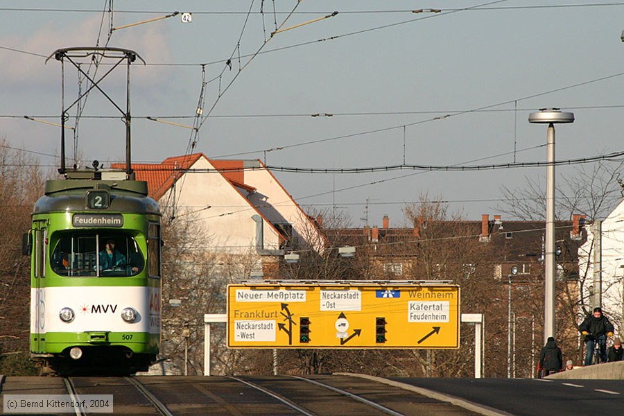 Straßenbahn Mannheim - 507
/ Bild: mvg507_e0002268.jpg