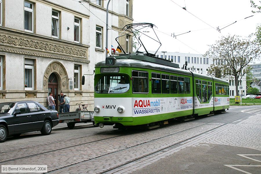Straßenbahn Mannheim - 507
/ Bild: mvg507_e0003508.jpg