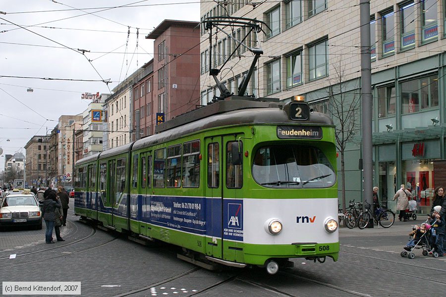 Straßenbahn Mannheim - 508
/ Bild: mvg508_bk0701120011.jpg