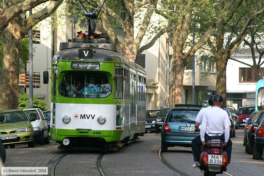 Straßenbahn Mannheim - 508
/ Bild: mvg508_e0003426.jpg