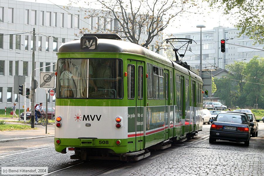 Straßenbahn Mannheim - 508
/ Bild: mvg508_e0003427.jpg