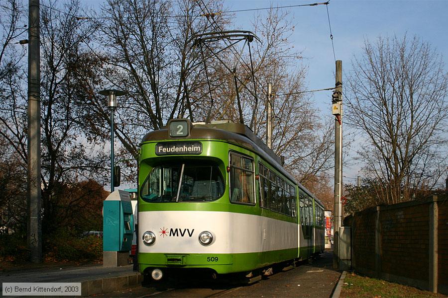 Straßenbahn Mannheim - 509
/ Bild: mvg509_e0001264.jpg
