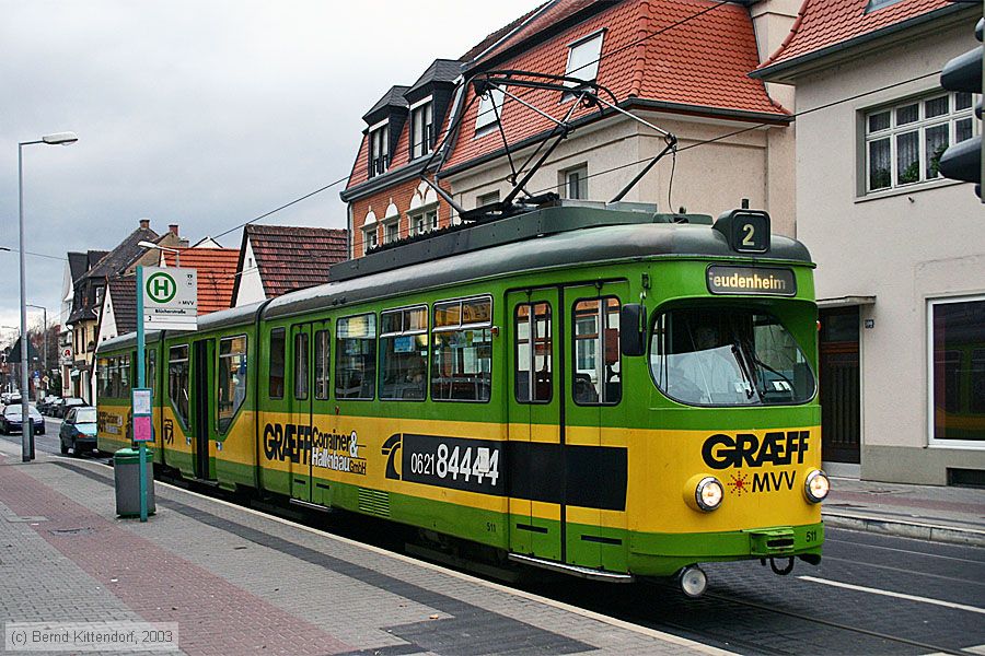 Straßenbahn Mannheim - 511
/ Bild: mvg511_e0001099.jpg