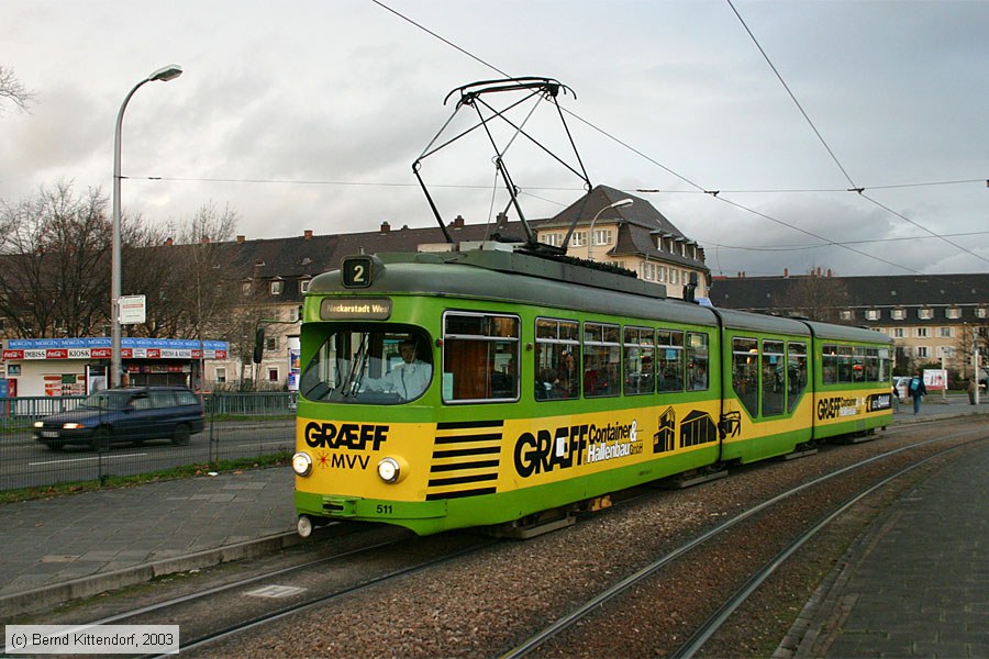 Straßenbahn Mannheim - 511
/ Bild: mvg511_e0001121.jpg