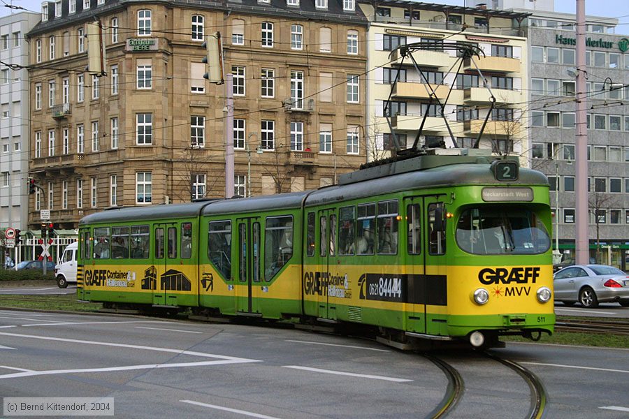 Straßenbahn Mannheim - 511
/ Bild: mvg511_e0002139.jpg