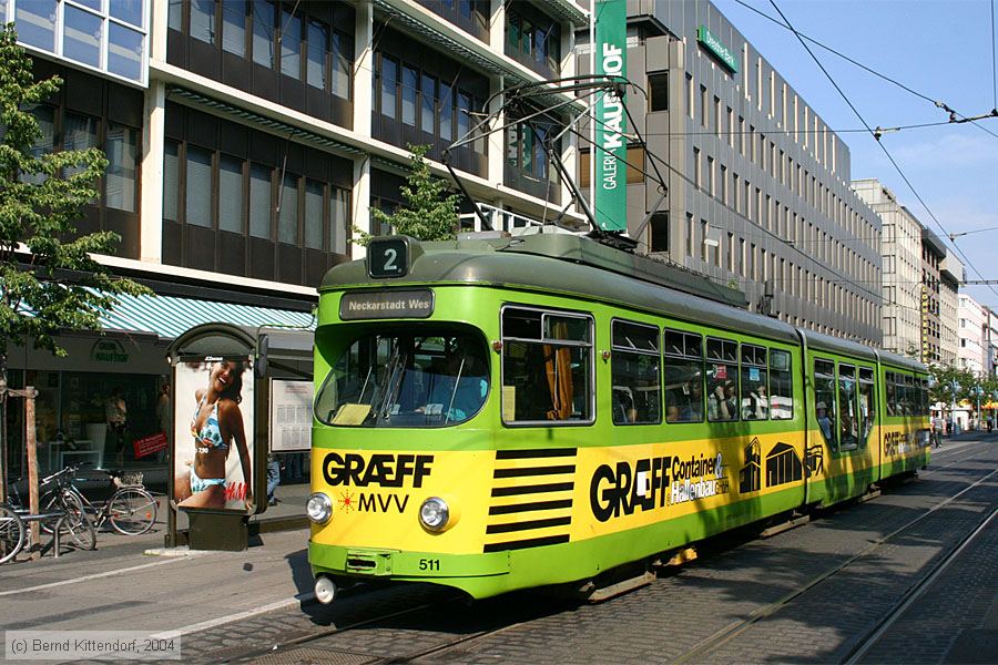 Straßenbahn Mannheim - 511
/ Bild: mvg511_e0003945.jpg