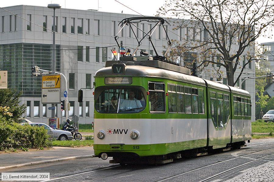 Straßenbahn Mannheim - 513
/ Bild: mvg513_e0003430.jpg