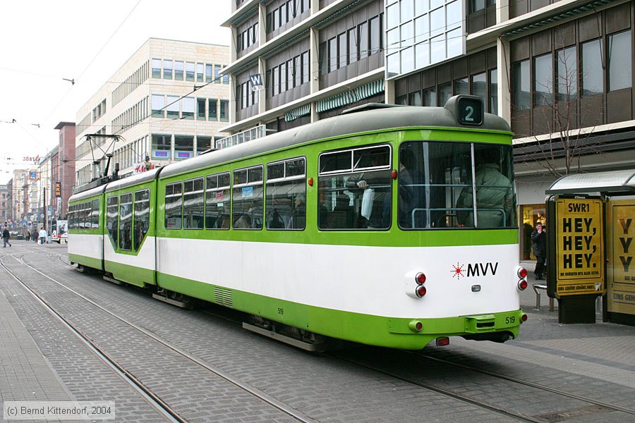 Straßenbahn Mannheim - 519
/ Bild: mvg519_e0002378.jpg