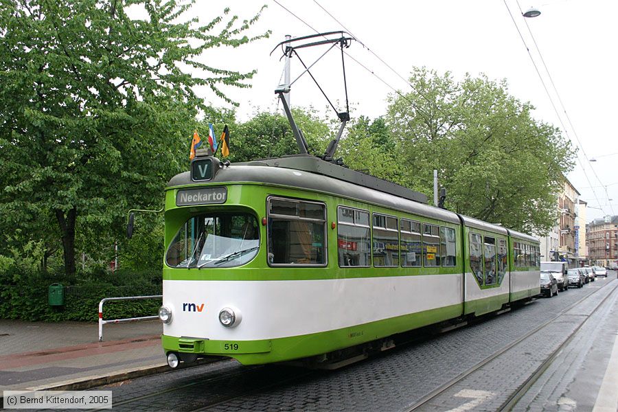 Straßenbahn Mannheim - 519
/ Bild: mvg519_e0017999.jpg