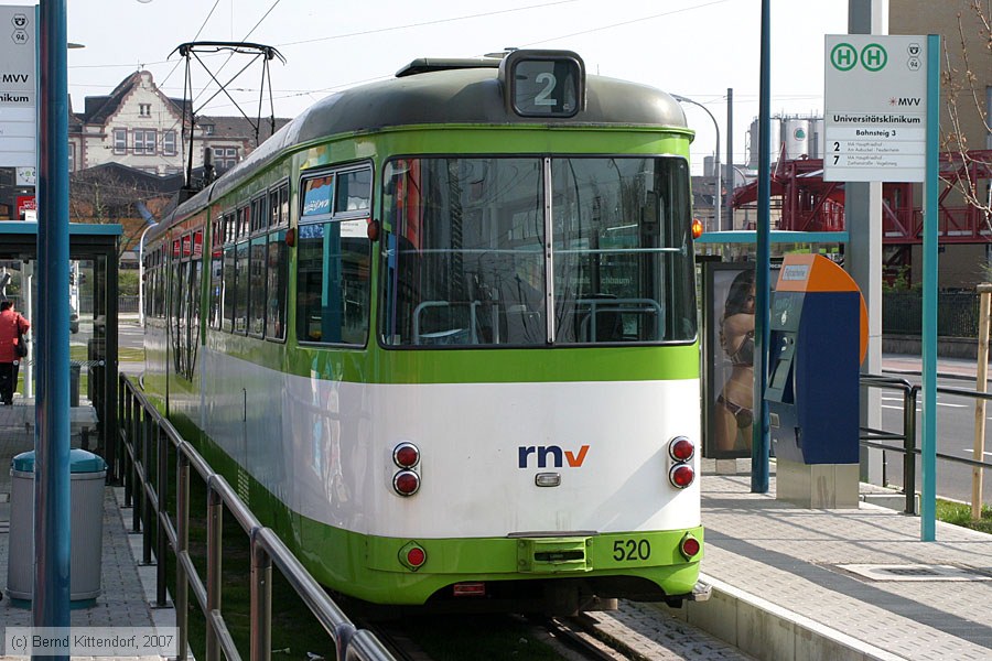 Straßenbahn Mannheim - 520
/ Bild: mvg520_bk0704010036.jpg