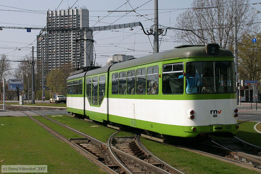 Straßenbahn Mannheim - 520
/ Bild: mvg520_bk0704010065.jpg