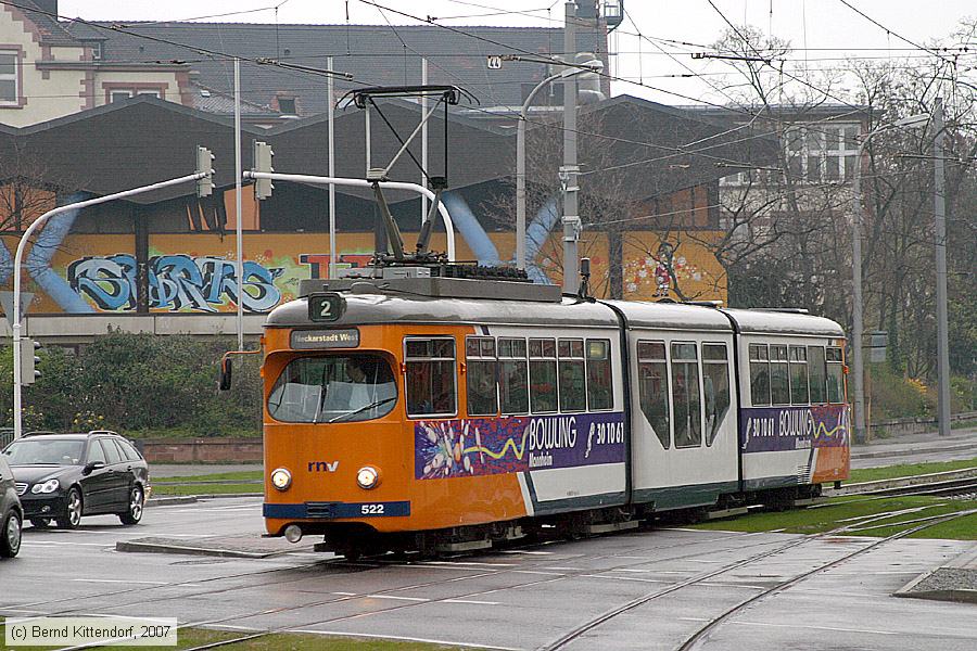 Straßenbahn Mannheim - 522
/ Bild: mvg522_bk0703310098.jpg