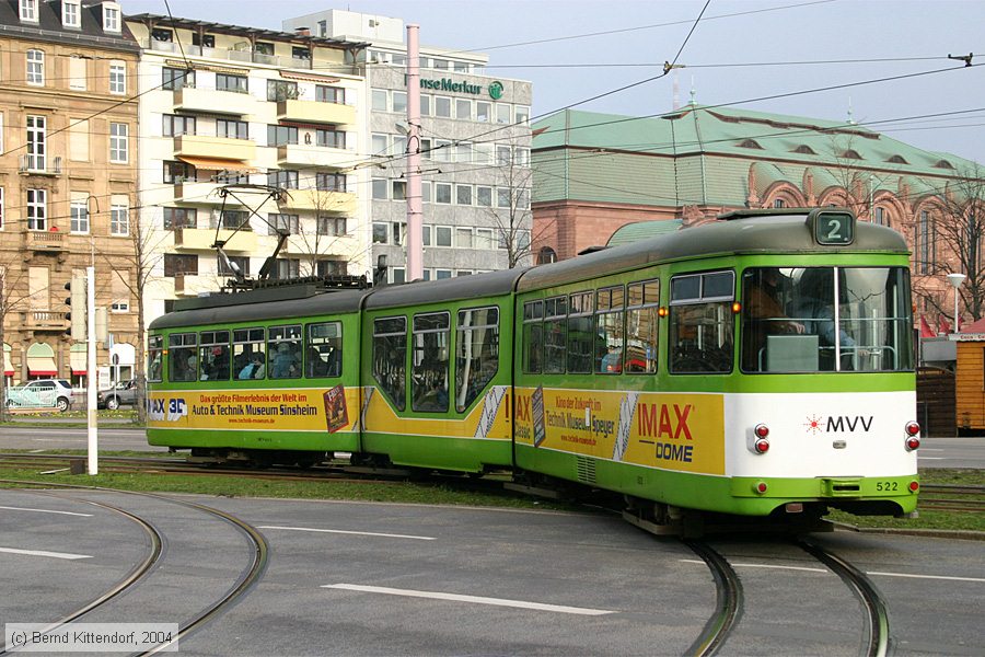 Straßenbahn Mannheim - 522
/ Bild: mvg522_e0002122.jpg