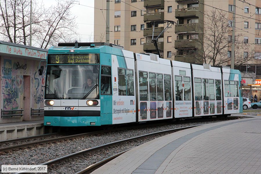 Straßenbahn Mannheim - 5613
/ Bild: rnv5613_bk1703040040.jpg