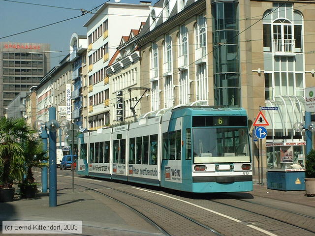 Straßenbahn Mannheim - 613
/ Bild: mvg613_10909.jpg