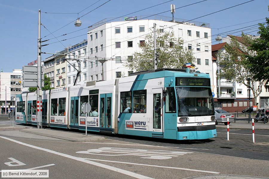 Straßenbahn Mannheim - 613
/ Bild: mvg613_bk0805040023.jpg
