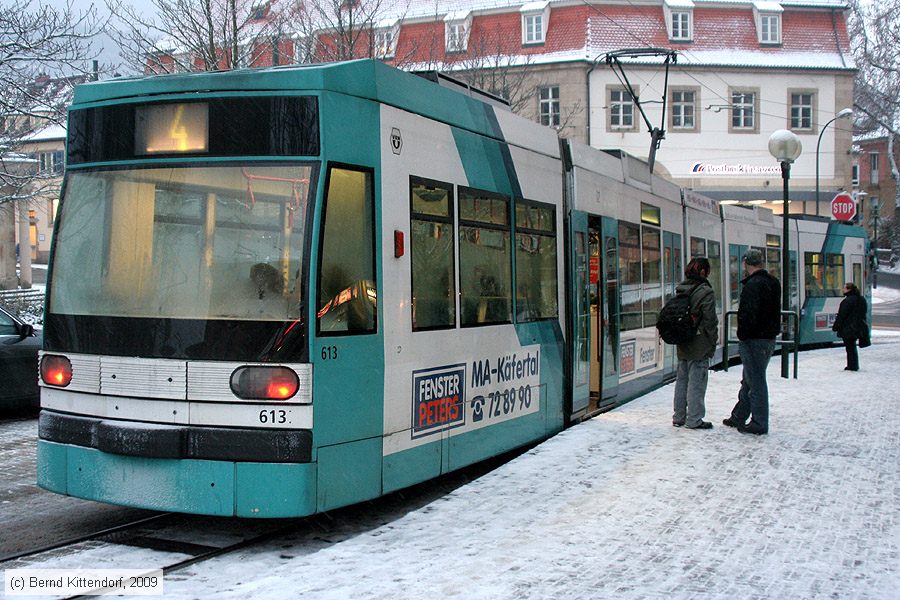 Straßenbahn Mannheim - 613
/ Bild: mvg613_bk0901050059.jpg
