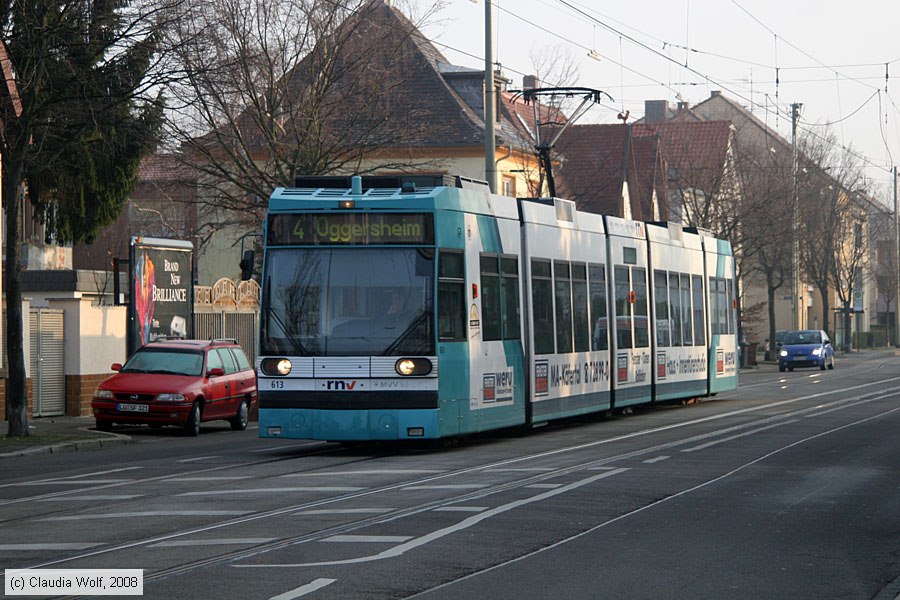 Straßenbahn Mannheim - 613
/ Bild: mvg613_cw0802130008.jpg