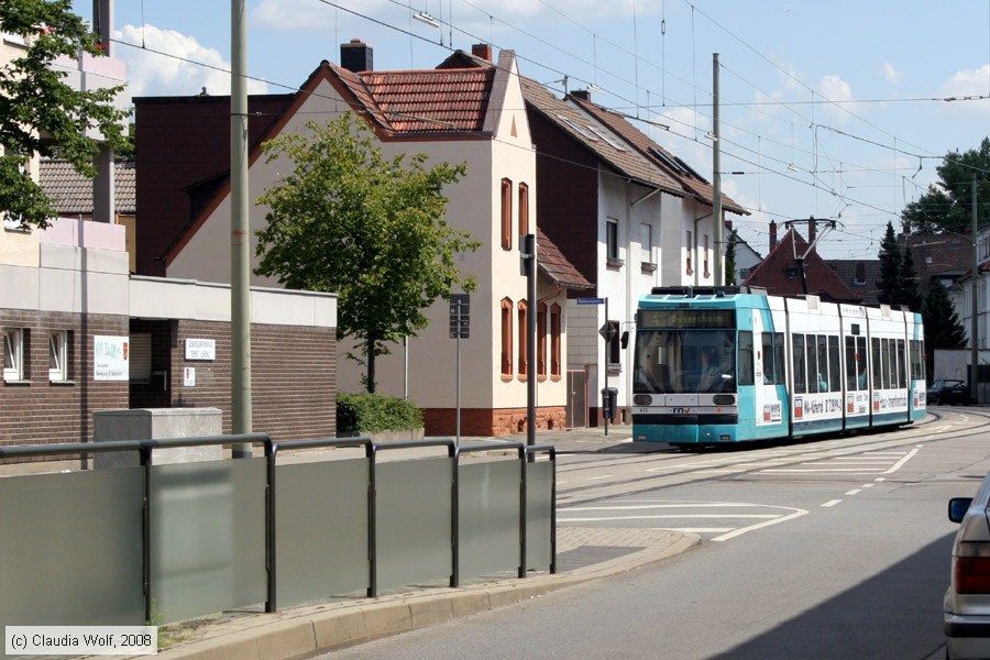 Straßenbahn Mannheim - 613
/ Bild: mvg613_cw0807140090.jpg