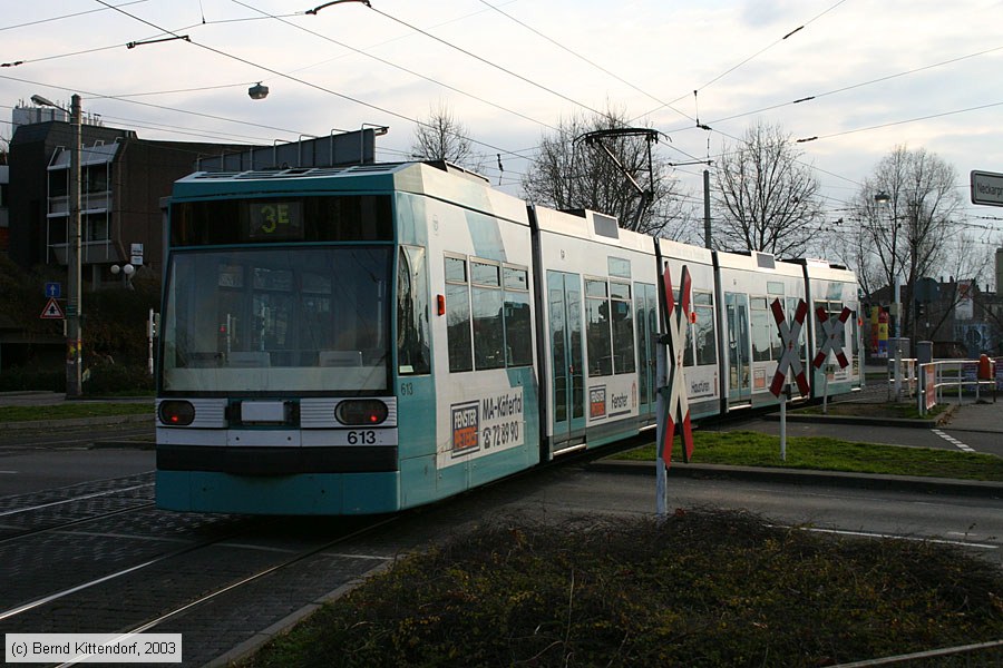 Straßenbahn Mannheim - 613
/ Bild: mvg613_e0001275.jpg