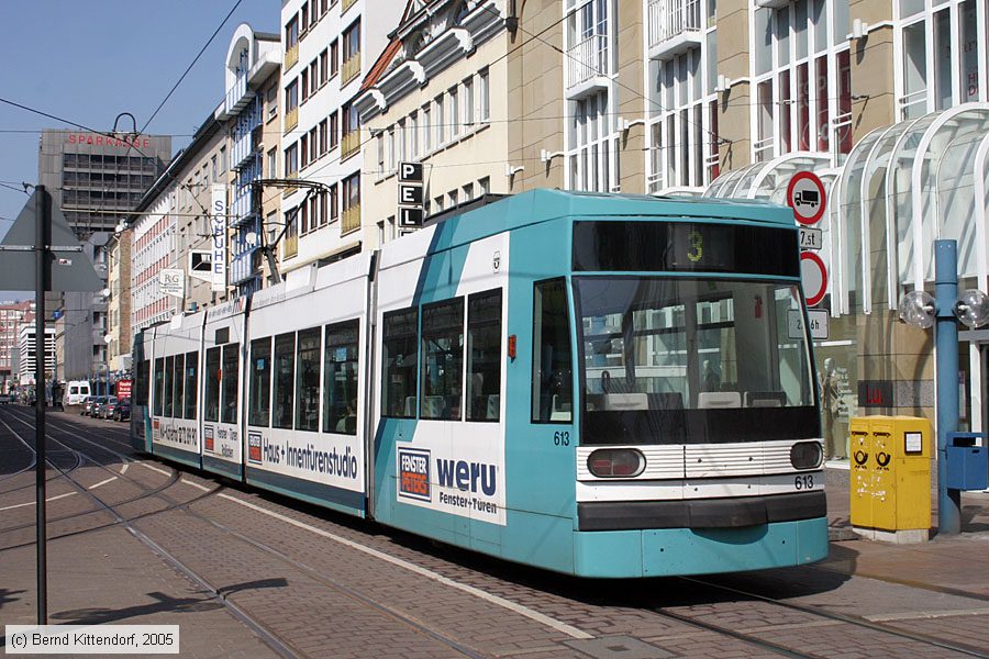 Straßenbahn Mannheim - 613
/ Bild: mvg613_e0015807.jpg