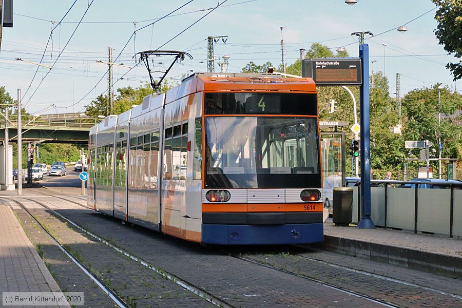 Stra&szlig;enbahn Mannheim - 5614
/ Bild: rnv5614_bk2007230004.jpg