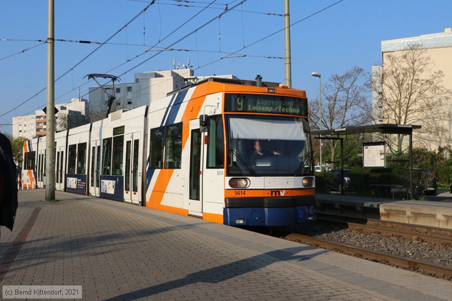 Straßenbahn Mannheim - 5614
/ Bild: rnv5614_bk2104210001.jpg