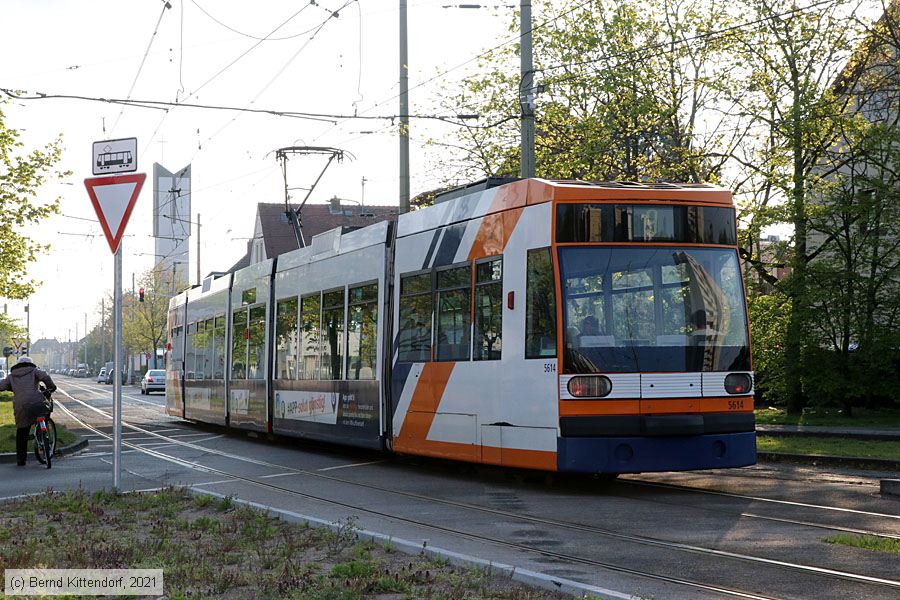 Straßenbahn Mannheim - 5614
/ Bild: rnv5614_bk2104210002.jpg