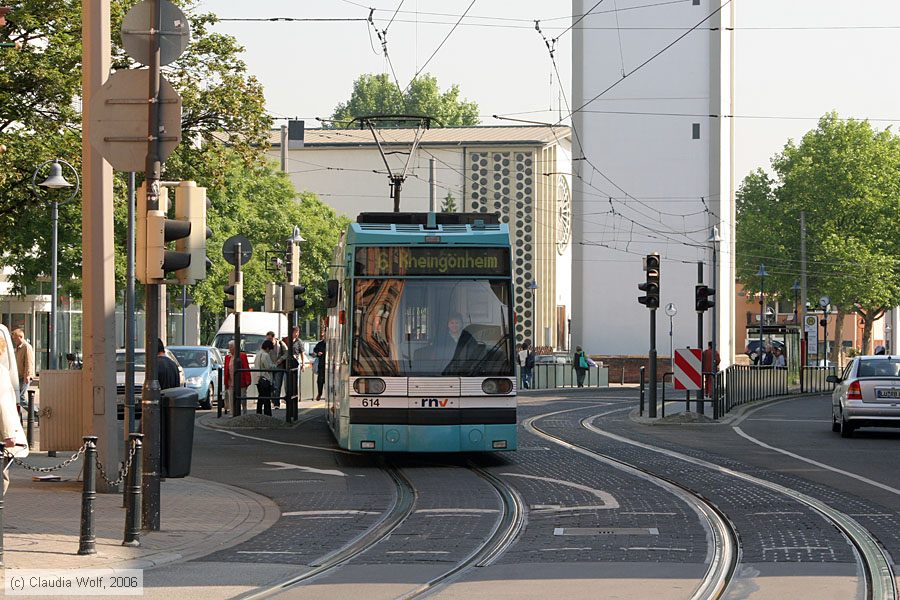 Straßenbahn Mannheim - 614
/ Bild: mvg614_cw0606070005.jpg