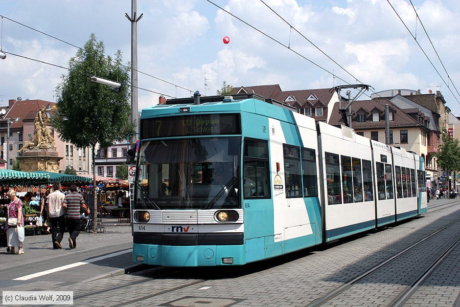 Straßenbahn Mannheim - 614
/ Bild: mvg614_cw0907020030.jpg