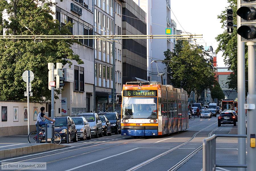 Stra&szlig;enbahn Mannheim - 5615
/ Bild: rnv5615_bk2007270014.jpg