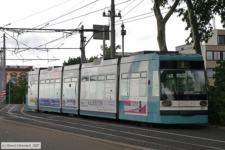 Straßenbahn Mannheim - 617
/ Bild: mvg617_bk0705080038.jpg