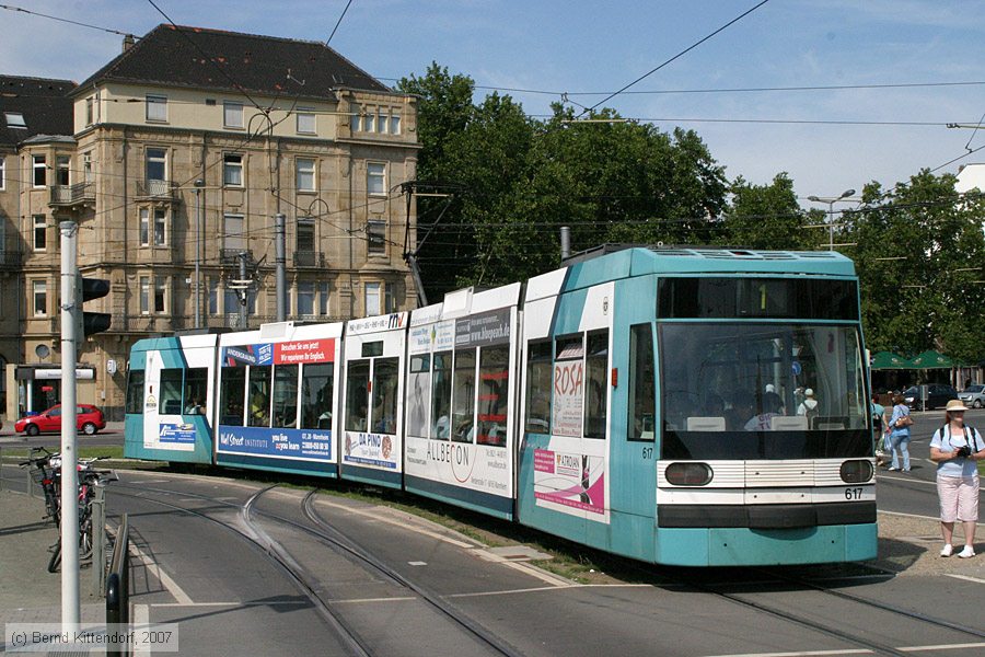 Straßenbahn Mannheim - 617
/ Bild: mvg617_bk0707140003.jpg