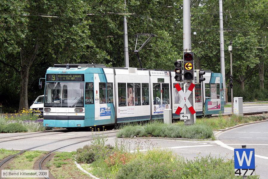 Straßenbahn Mannheim - 617
/ Bild: mvg617_bk0806170006.jpg