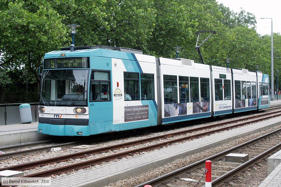 Straßenbahn Mannheim - 619
/ Bild: mvg619_bk0806170020.jpg