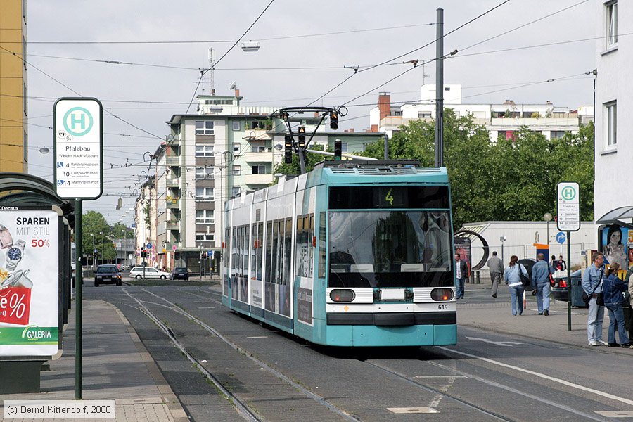 Straßenbahn Mannheim - 619
/ Bild: mvg619_bk0807090002.jpg