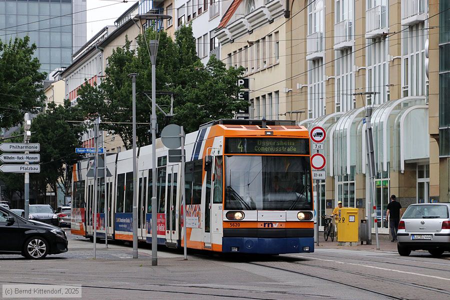 Stra&szlig;enbahn Mannheim - 5620
/ Bild: rnv5620_bk2506020051.jpg