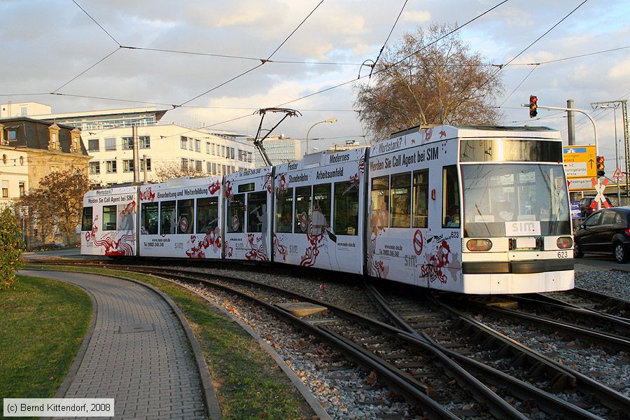 Straßenbahn Mannheim - 623
/ Bild: mvg623_bk0803120149.jpg