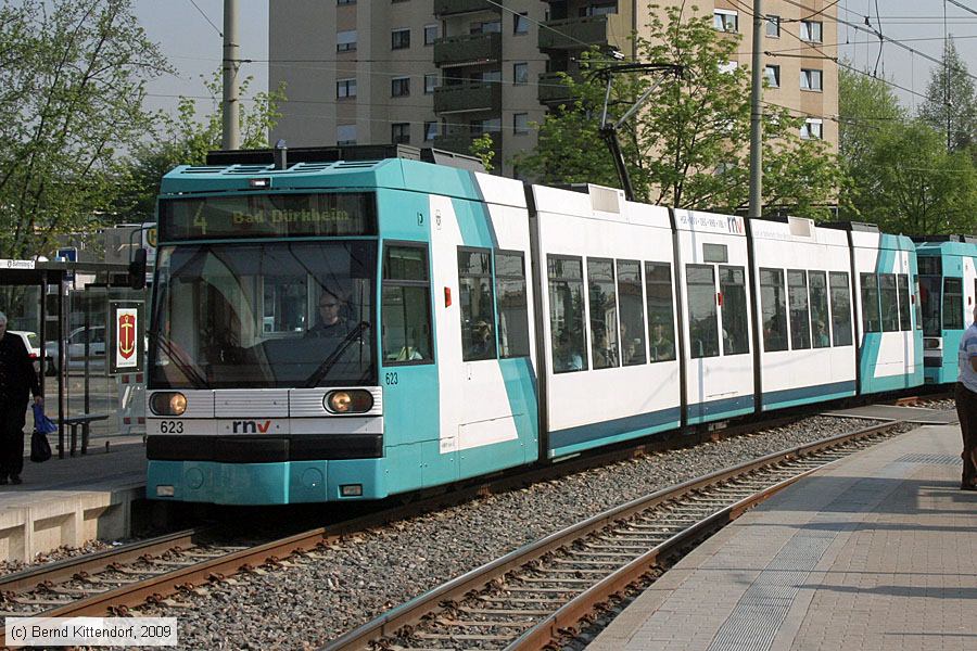 Straßenbahn Mannheim - 623
/ Bild: mvg623_bk0904150001.jpg