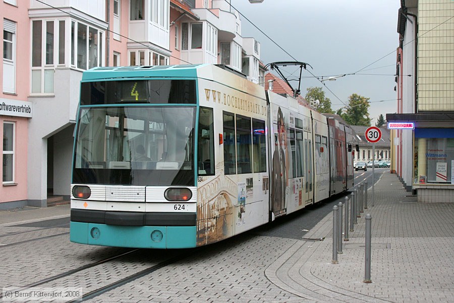 Straßenbahn Mannheim - 624
/ Bild: mvg624_bk0809230003.jpg