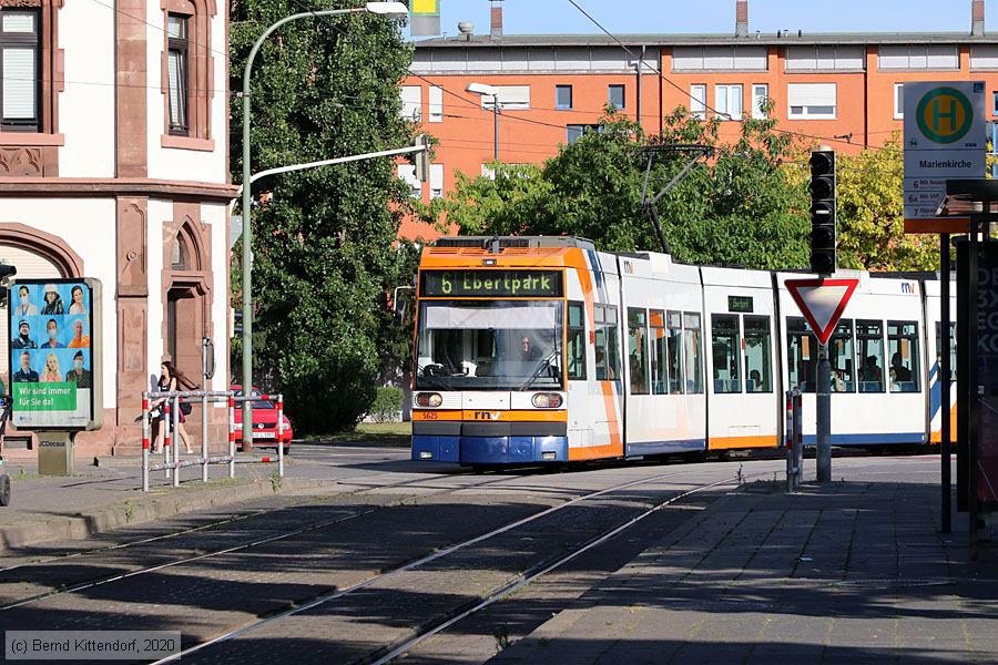 Straßenbahn Mannheim - 5625
/ Bild: rnv5625_bk2007230056.jpg Straßenbahn Mannheim - 5625
/ Bild: rnv5625_bk2007230056.jpg