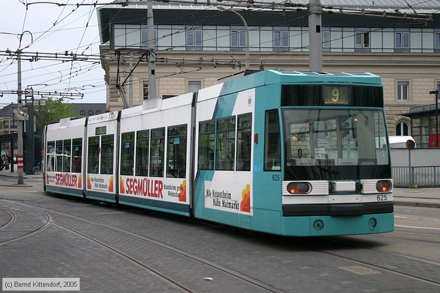 Straßenbahn Mannheim - 625
/ Bild: mvg625_e0016463.jpg