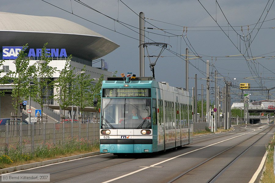Straßenbahn Mannheim - 626
/ Bild: mvg626_bk0705080128.jpg