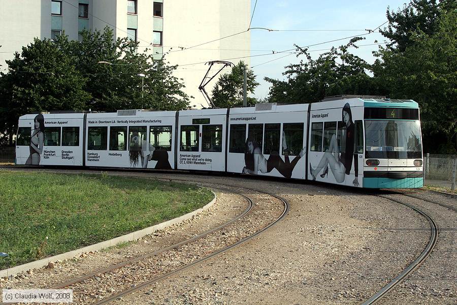 Straßenbahn Mannheim - 626
/ Bild: mvg626_cw0807020043.jpg